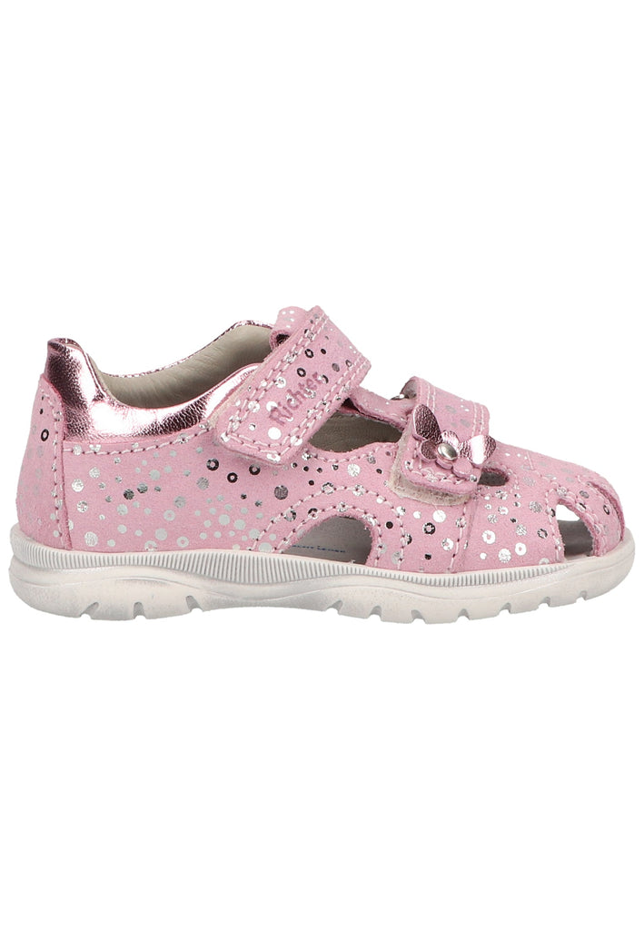 Richter Halbschuhe Veloursleder/Textil Rosa