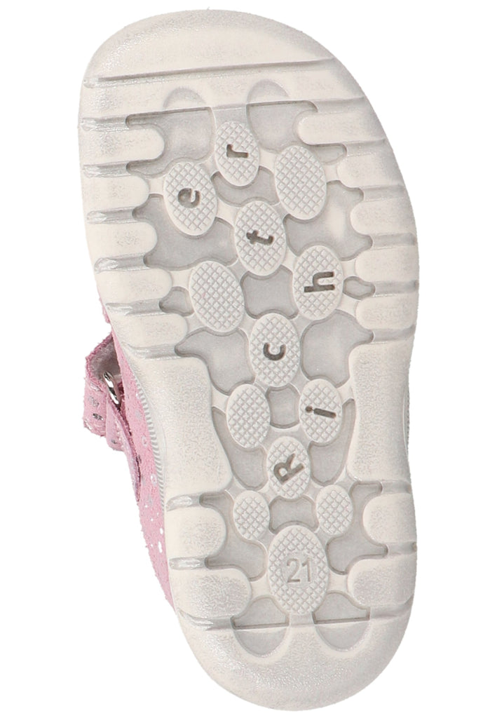 Richter Halbschuhe Veloursleder/Textil Rosa