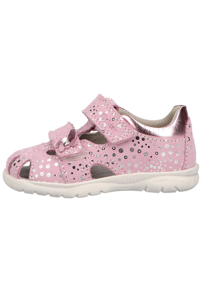 Richter Halbschuhe Veloursleder/Textil Rosa