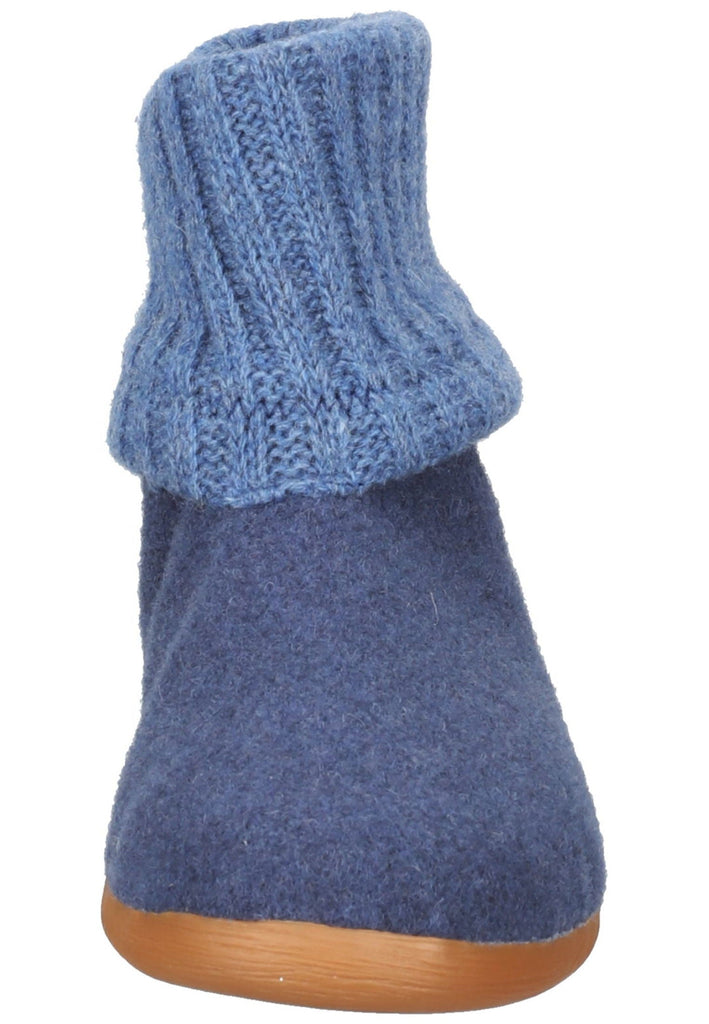 Richter Hausschuhe Filz Blau