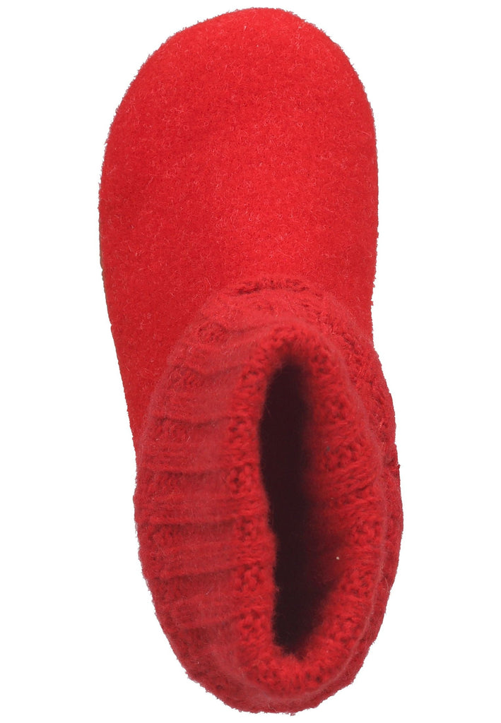 Richter Hausschuhe Filz Rot