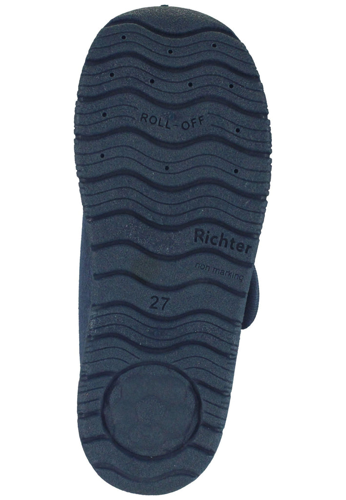 Richter Hausschuhe Textil Blau