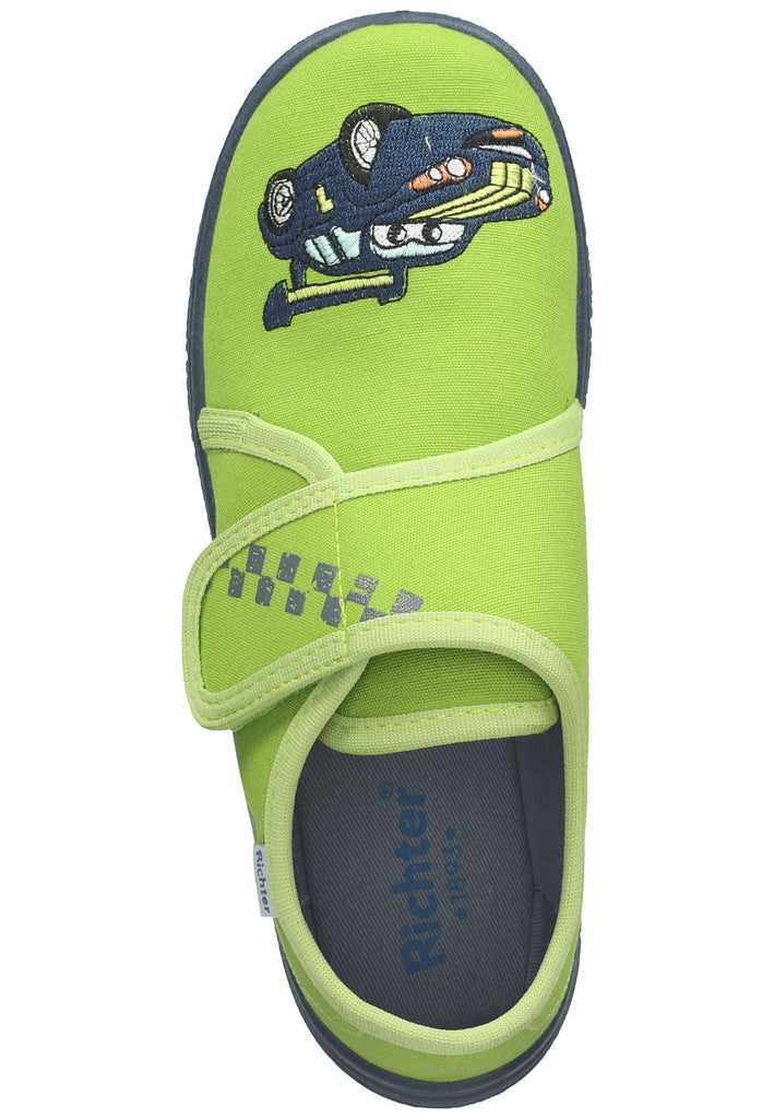 Richter Hausschuhe Textil Lime