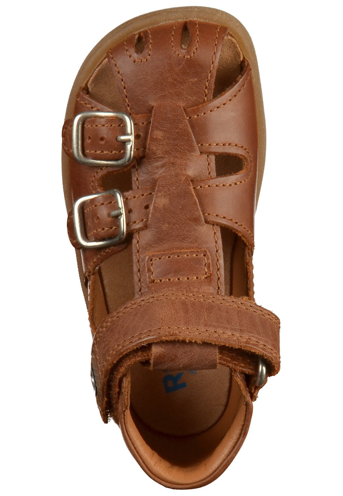 Richter Sandalen Glattleder Cognac
