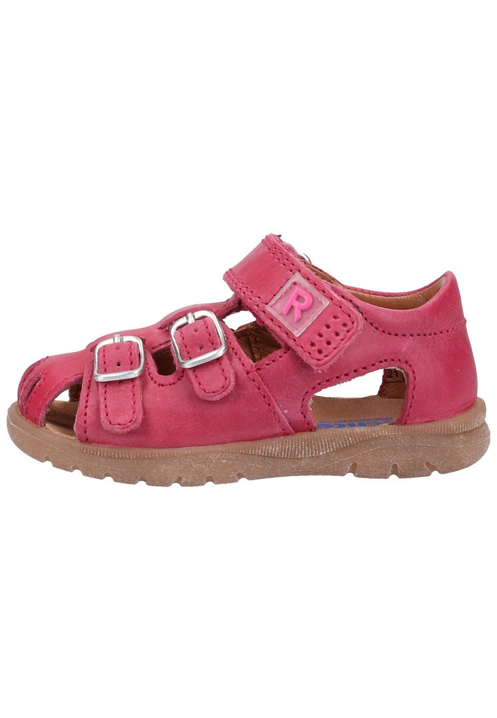 Richter Sandalen Glattleder Fuchsia