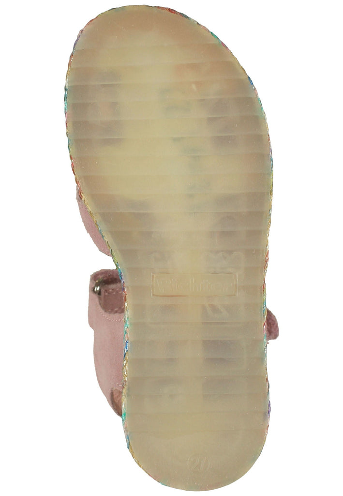 Richter Sandalen Lammfell Hellrosa