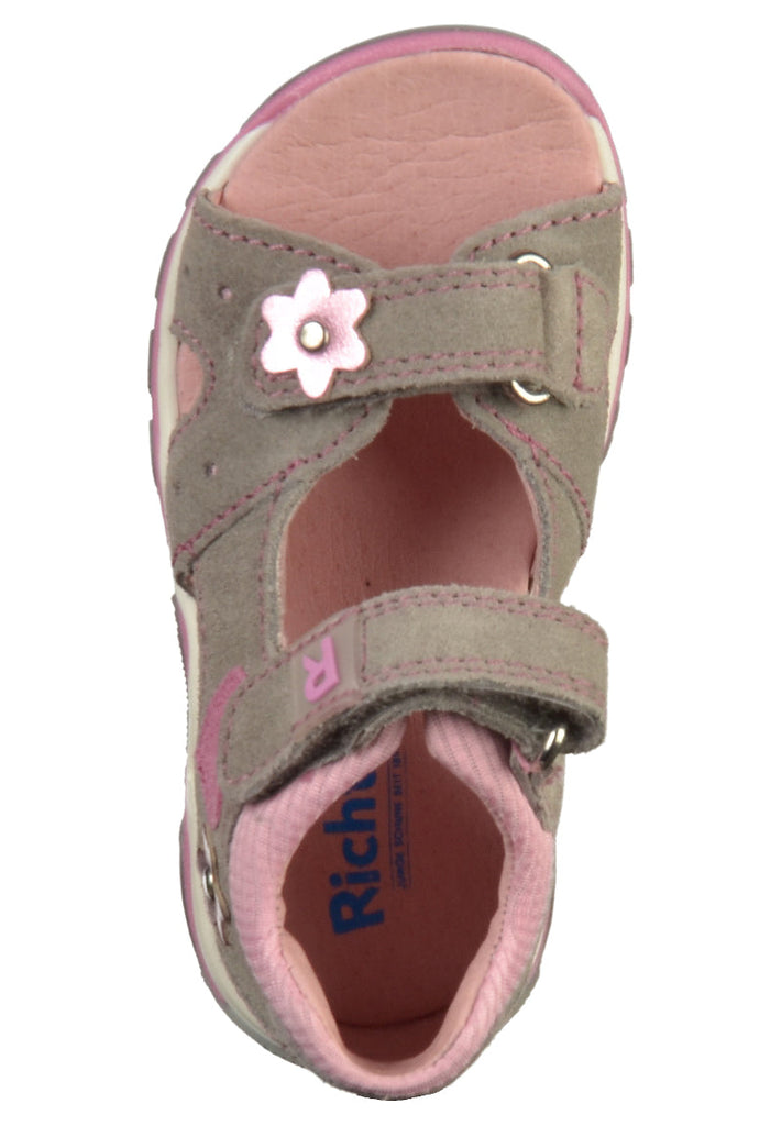 Richter Sandalen Leder Grau