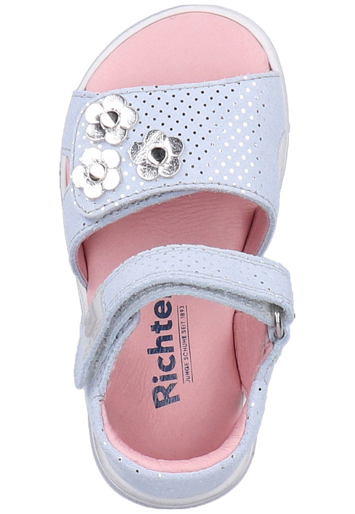 Richter Sandalen Leder Hellgrau