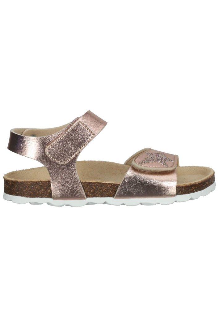 Richter Sandalen Lederimitat Rosegold