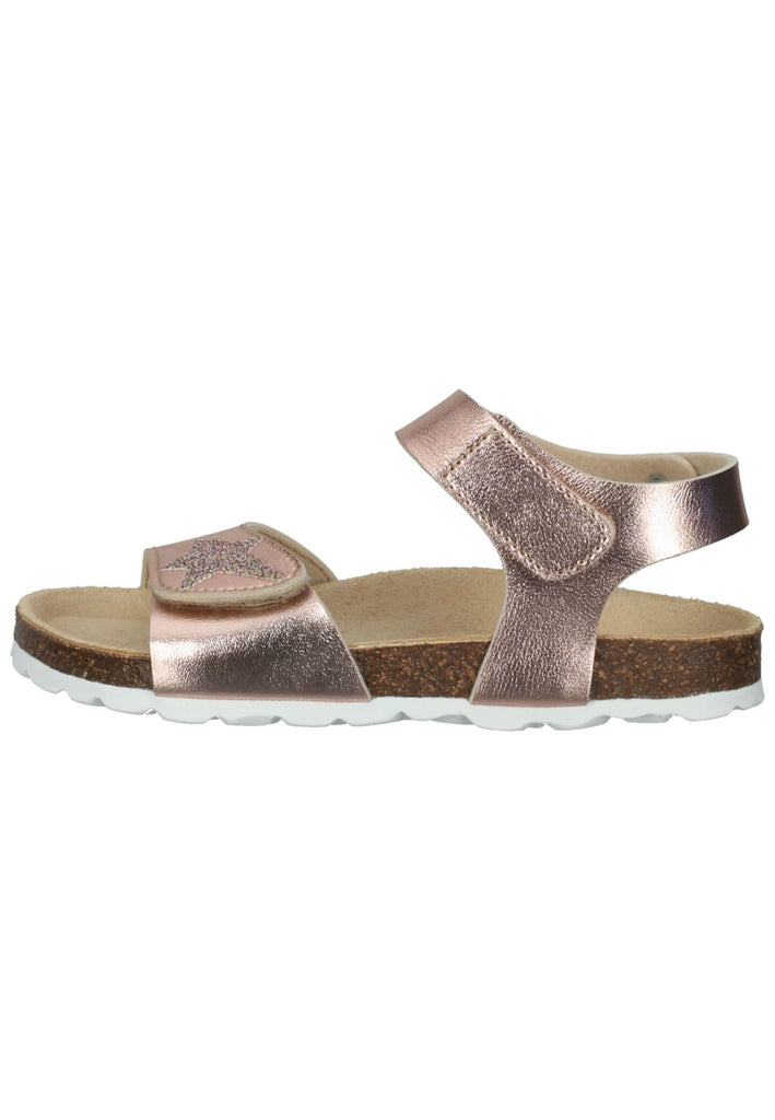 Richter Sandalen Lederimitat Rosegold