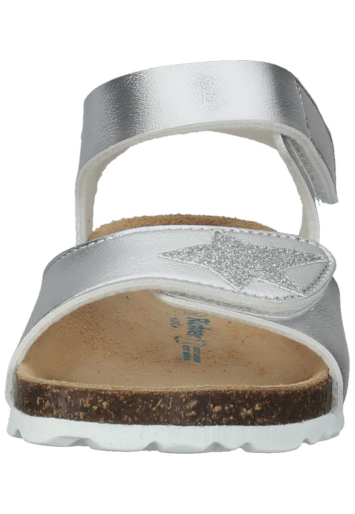 Richter Sandalen Lederimitat Silber