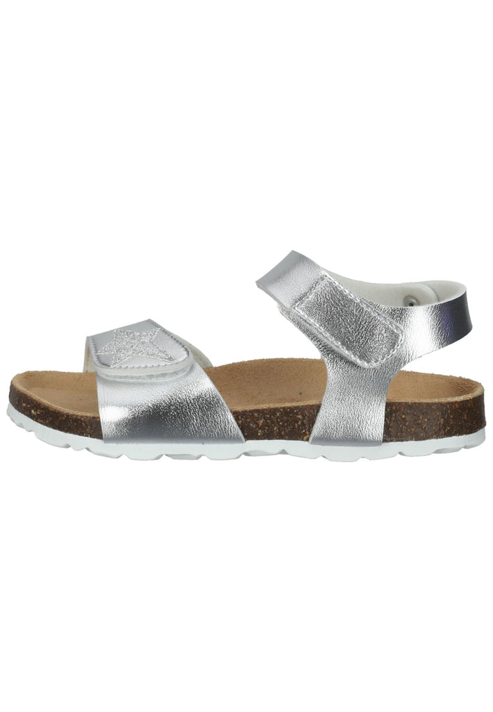 Richter Sandalen Lederimitat Silber
