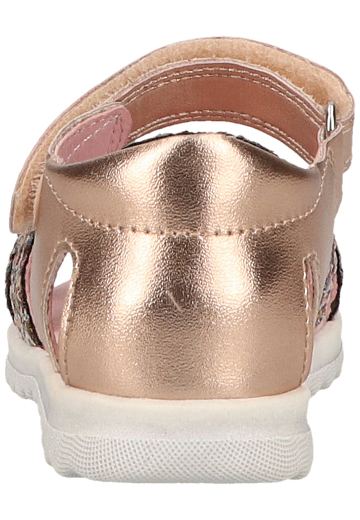 Richter Sandalen Lederimitat/Textil Gold