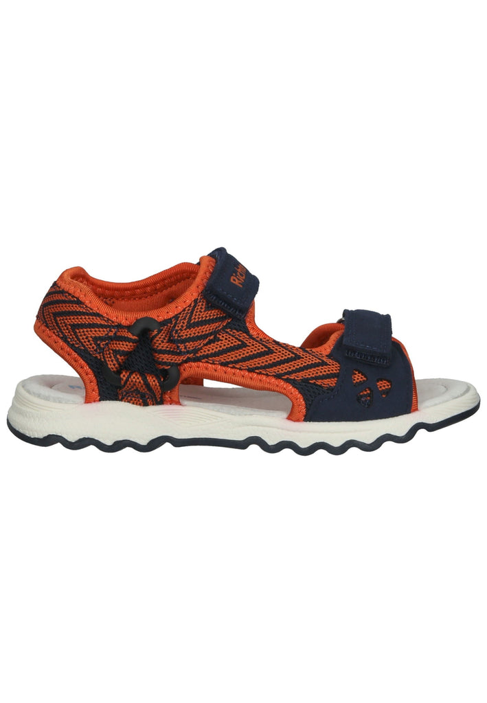 Richter Sandalen Textil Blau/Orange