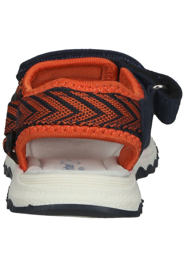Richter Sandalen Textil Blau/Orange