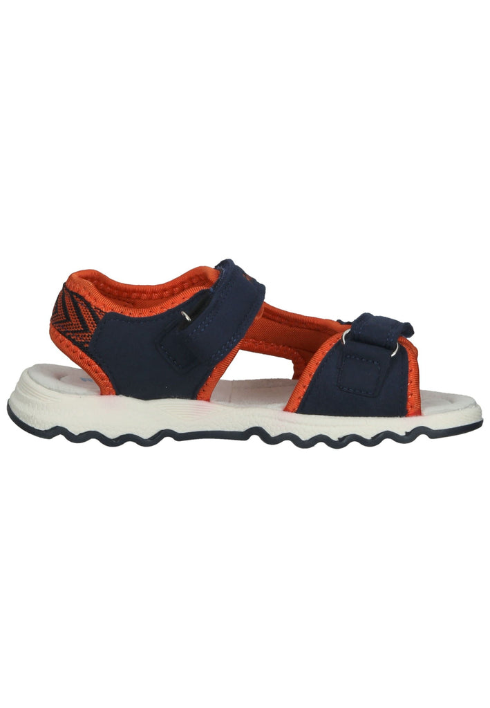 Richter Sandalen Textil Blau/Orange