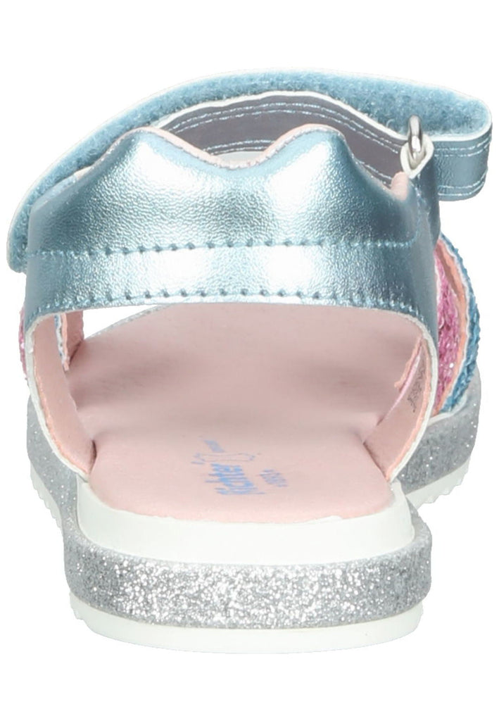 Richter Sandalen Textil Blau/Pink