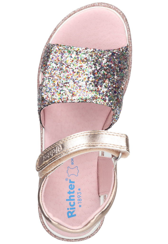 Richter Sandalen Textil Gold