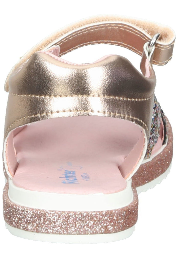 Richter Sandalen Textil Gold