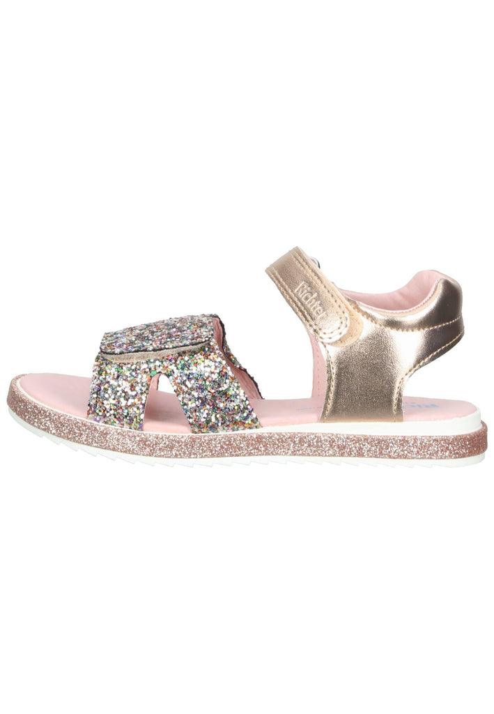 Richter Sandalen Textil Gold