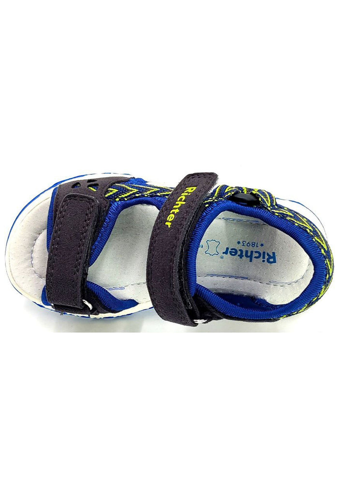 Richter Sandalen Textil Grau/Blau