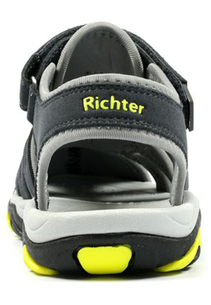 Richter Sandalen Textil Grau/Grün