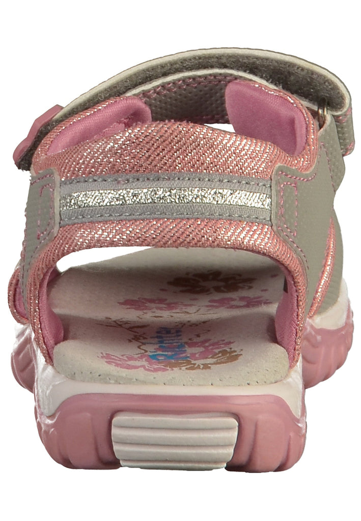 Richter Sandalen Textil Grau/Rosa