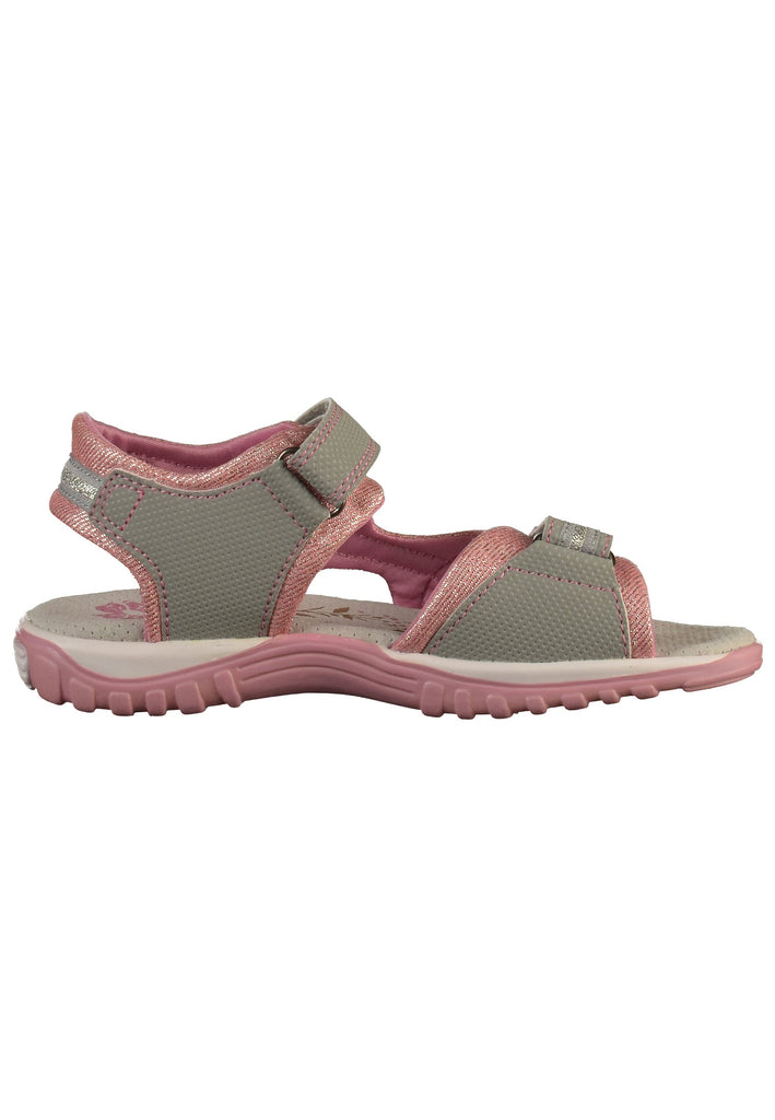 Richter Sandalen Textil Grau/Rosa