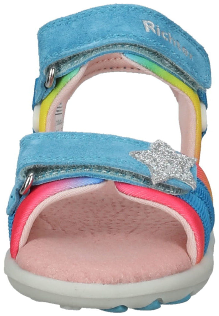 Richter Sandalen Textil Rosa/Hellblau