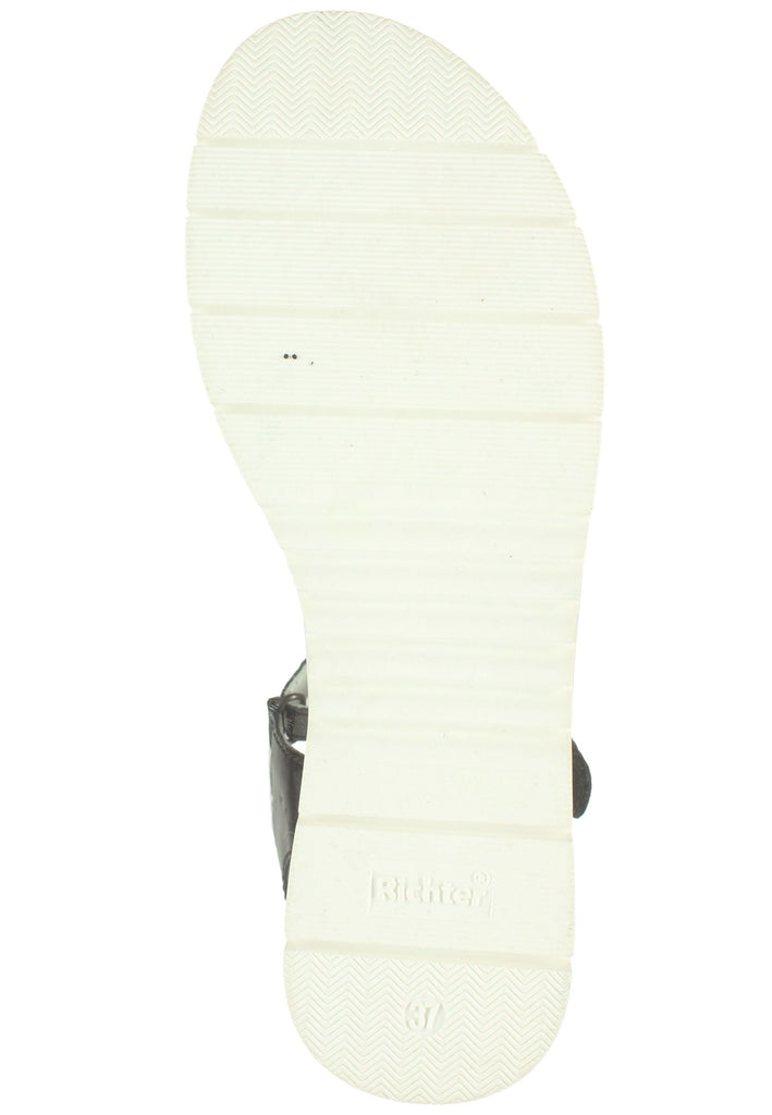 Richter Sandalen Textil Schwarz