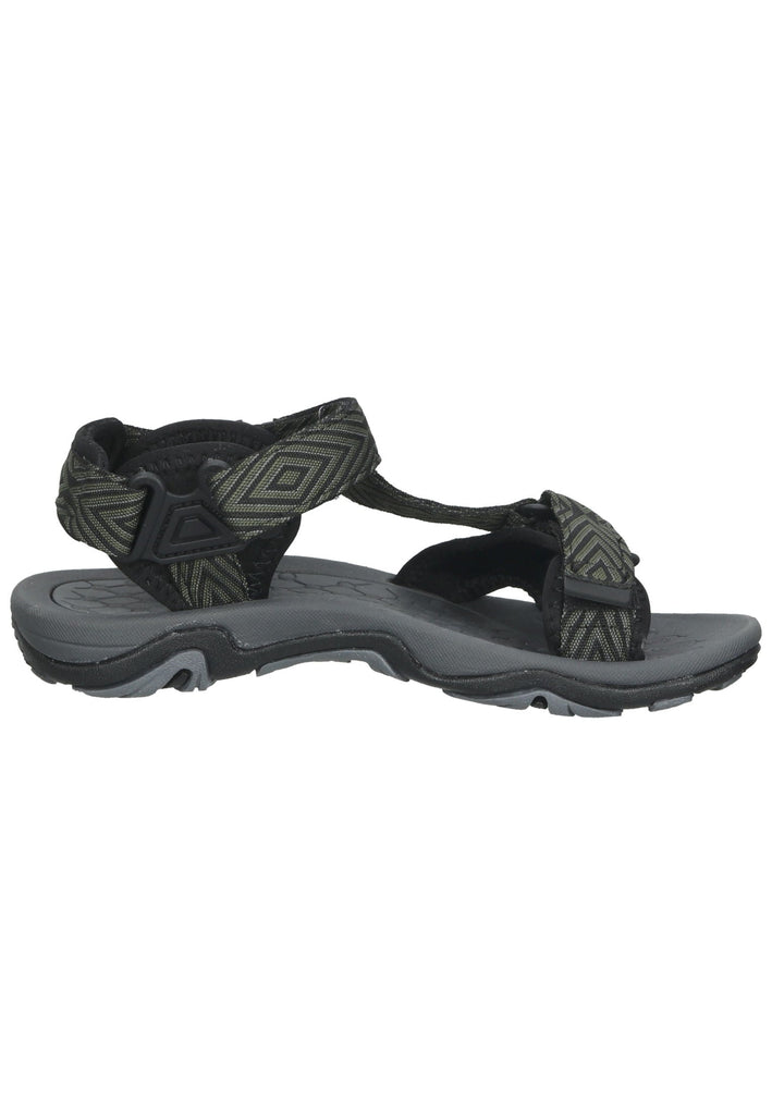 Richter Sandalen Textil Schwarz/Grau