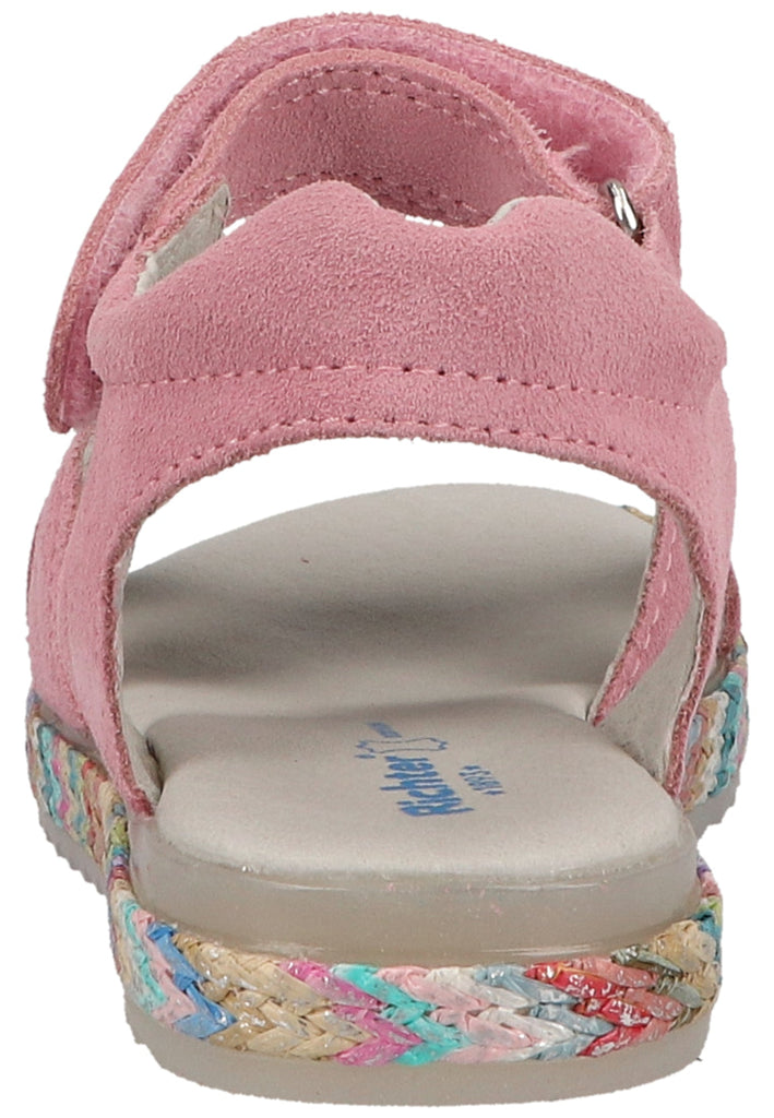 Richter Sandalen Veloursleder Rosa