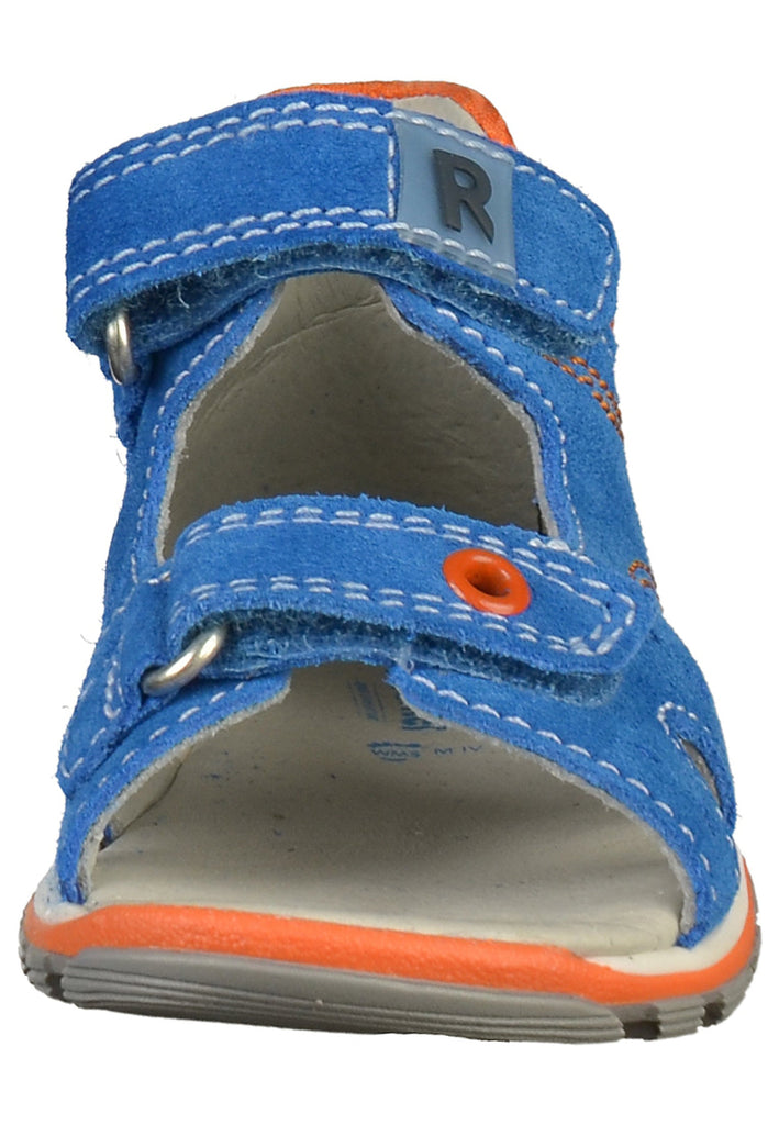 Richter Sandalen Veloursleder/Textil Blau