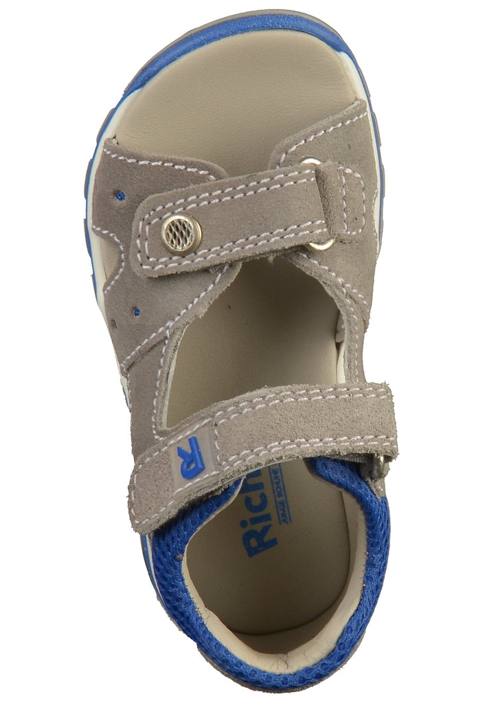 Richter Sandalen Veloursleder/Textil Grau
