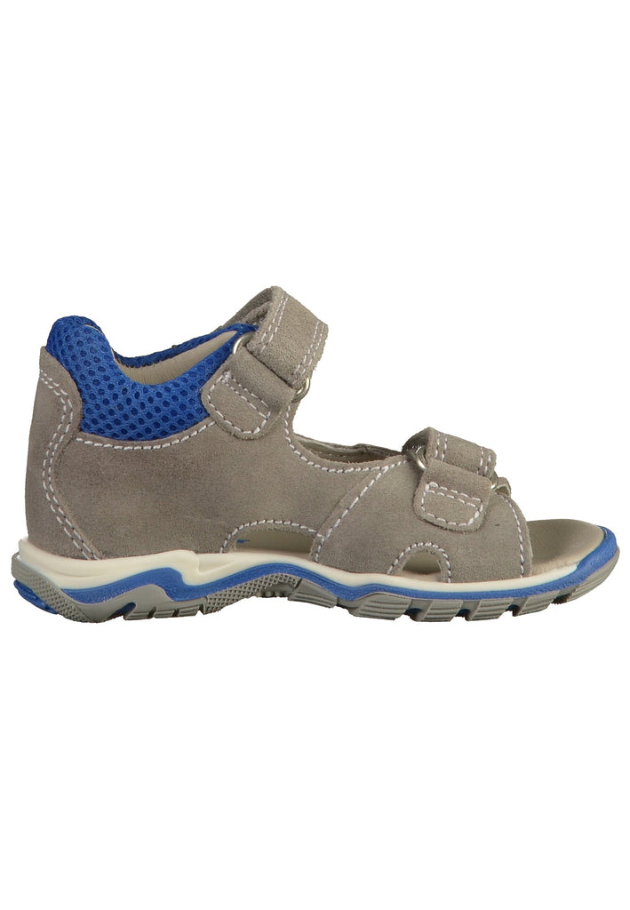 Richter Sandalen Veloursleder/Textil Grau