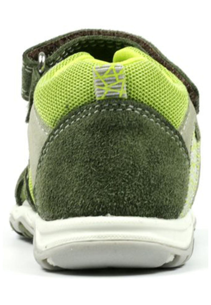 Richter Sandalen Veloursleder/Textil Grün