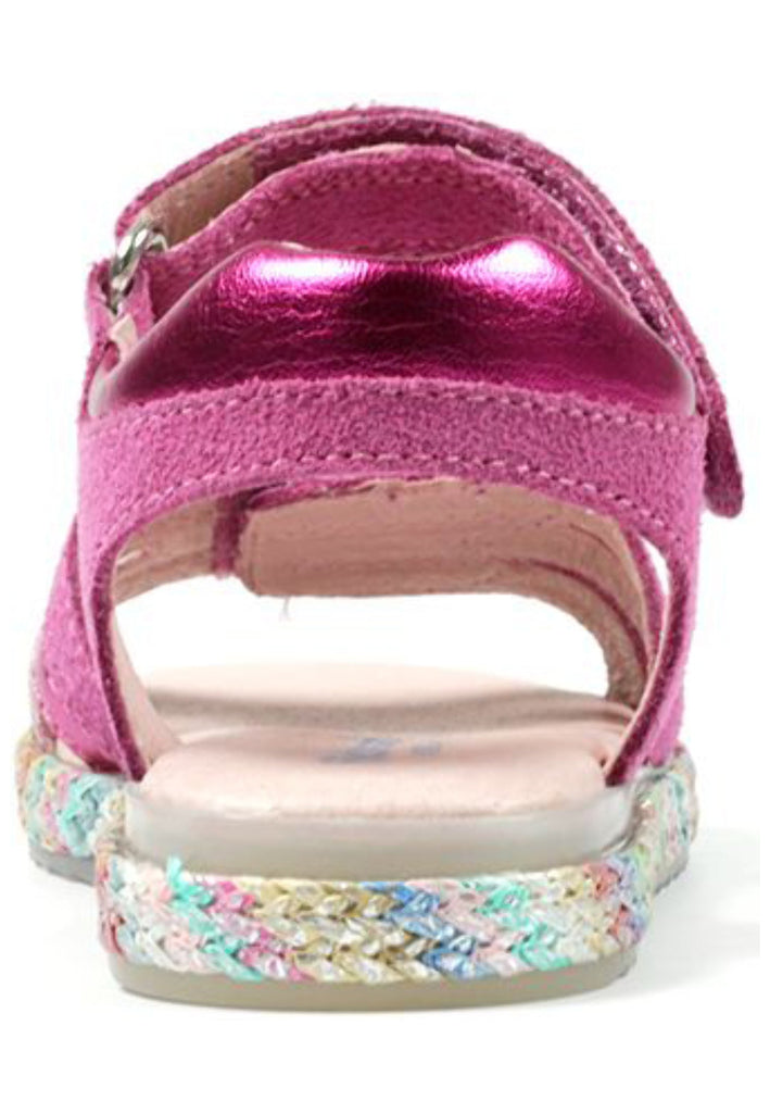 Richter Sandalen Veloursleder/Textil Rosa