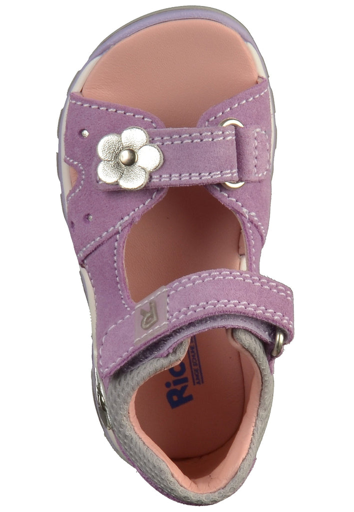 Richter Sandalen Veloursleder/Textil Violett