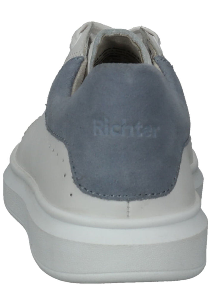 Richter Sneaker Glattleder Weiß/Blau