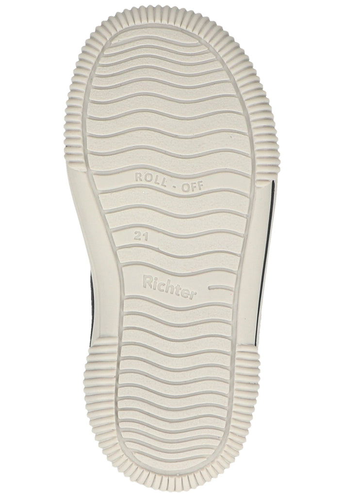 Richter Sneaker Leder Blau/Silber