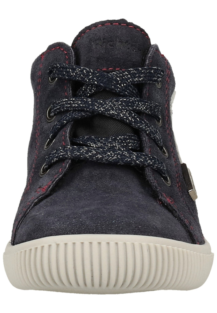 Richter Sneaker Leder Blau/Silber