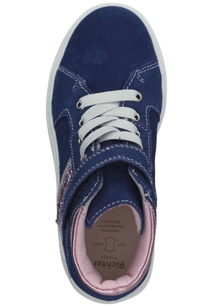 Richter Sneaker Leder Dunkelblau