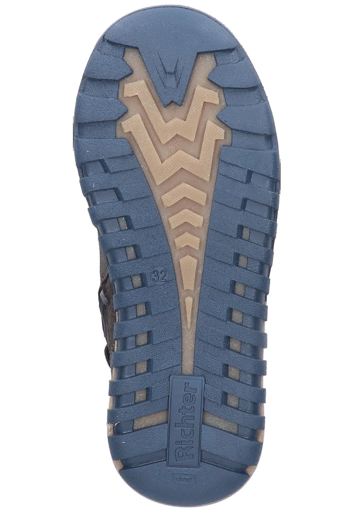 Richter Sneaker Leder Dunkelgrau