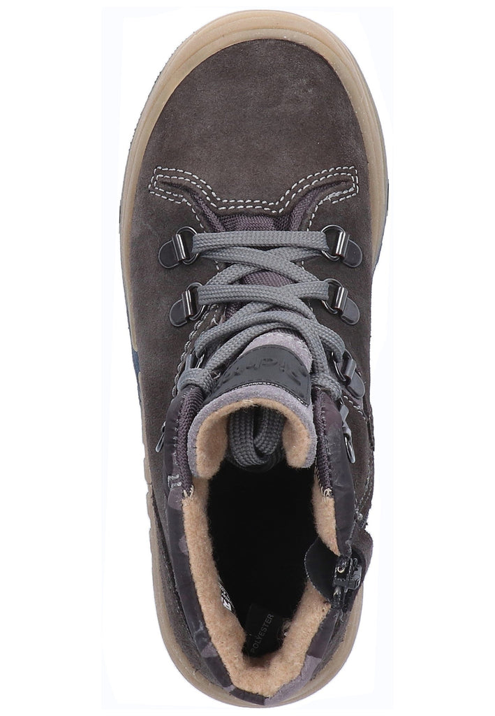 Richter Sneaker Leder Dunkelgrau