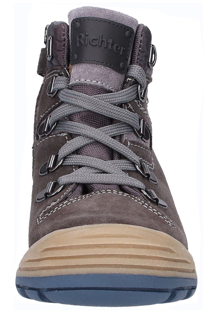 Richter Sneaker Leder Dunkelgrau