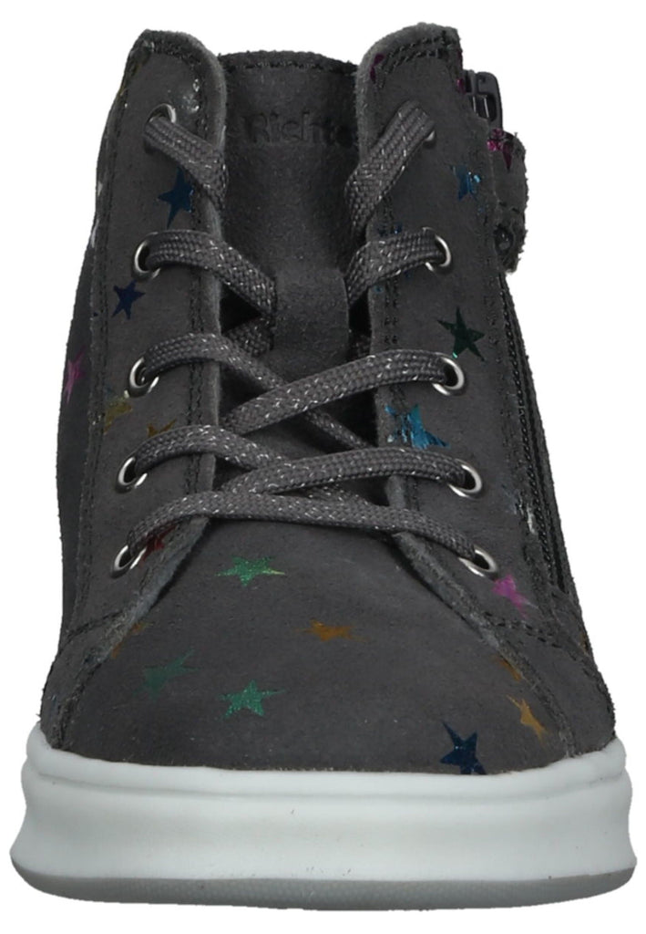 Richter Sneaker Leder Grau/Silber