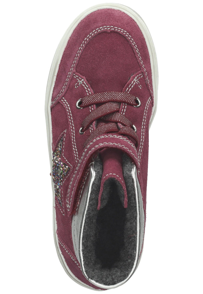 Richter Sneaker Leder Pflaume