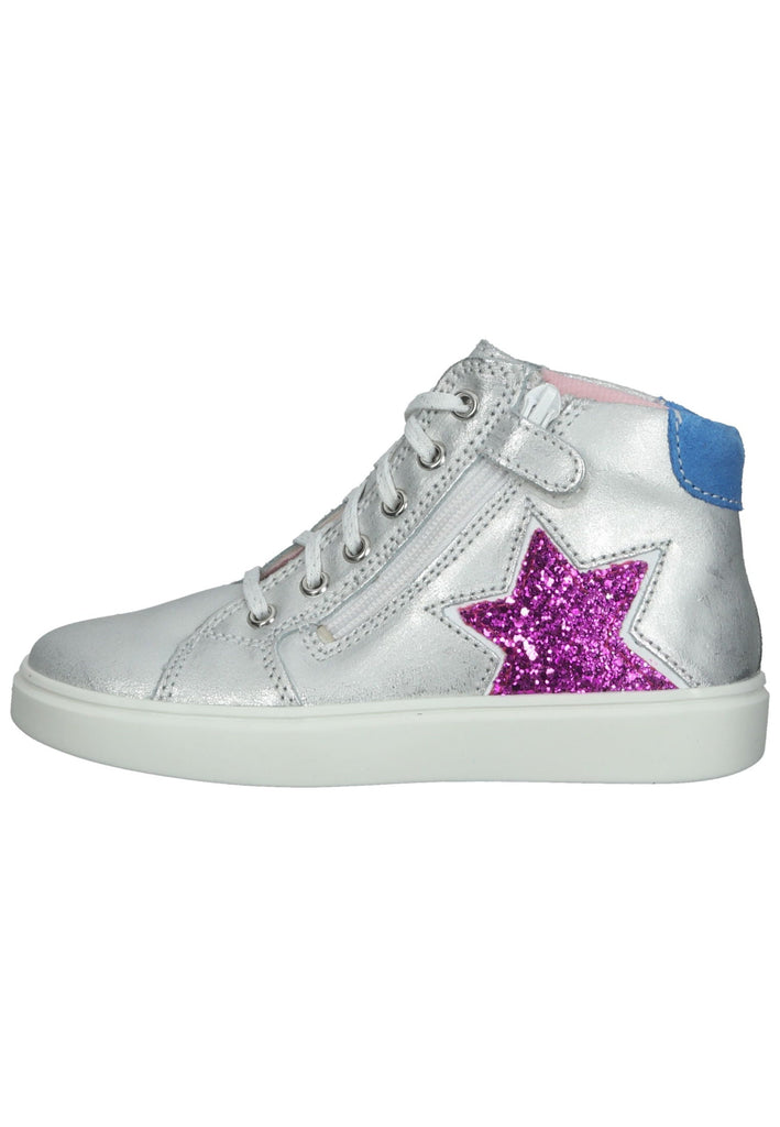 Richter Sneaker Leder Silber