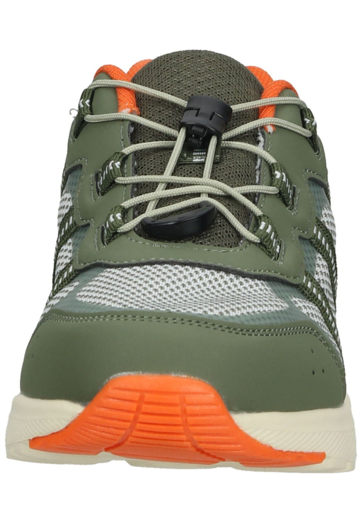 Richter Sneaker Leder/Textil Beige/Grün