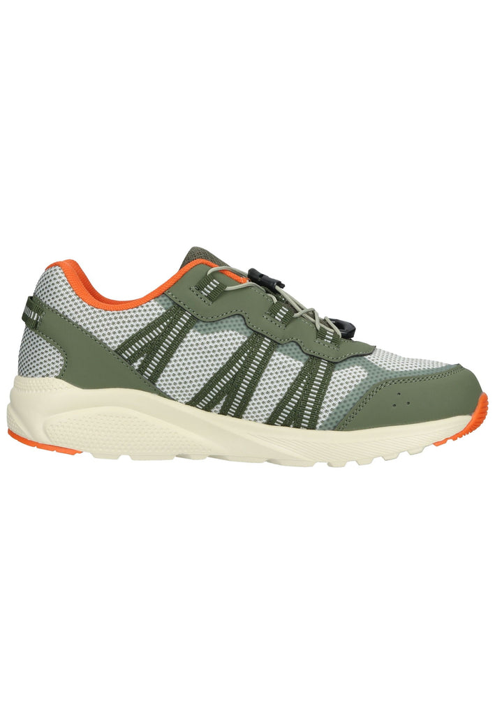 Richter Sneaker Leder/Textil Beige/Grün